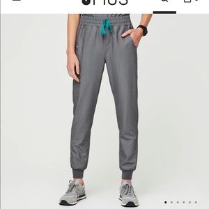 High waisted Zamora scrub pants